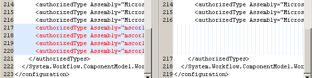 Missing from Auth Types